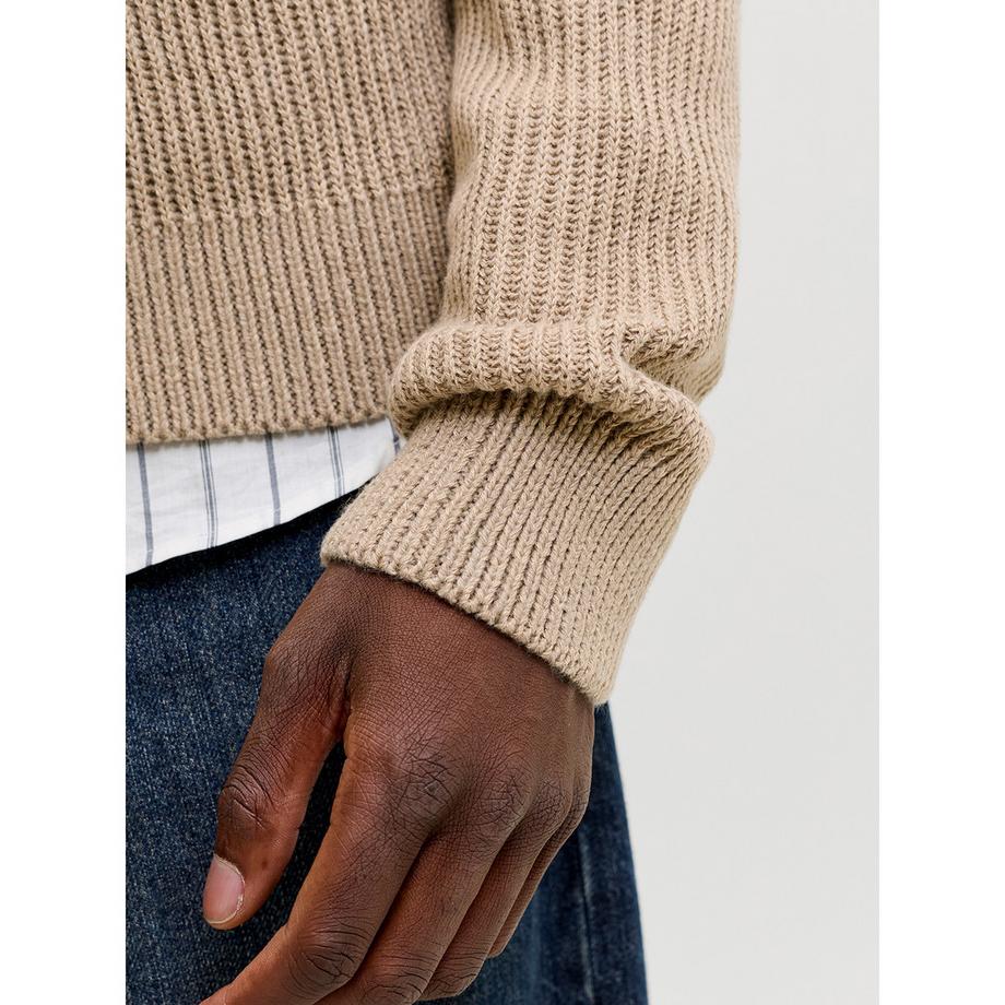 JACK & JONES Pull à demi-zip  