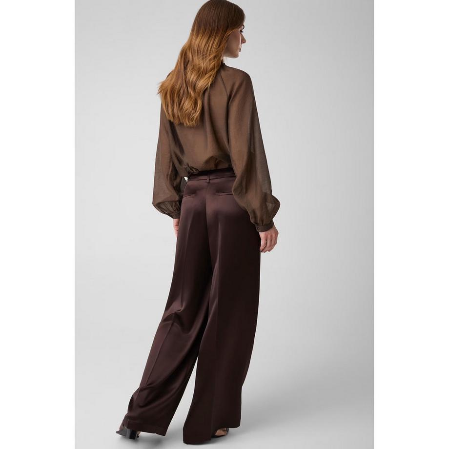 GUESS Pantalon à jambes larges  