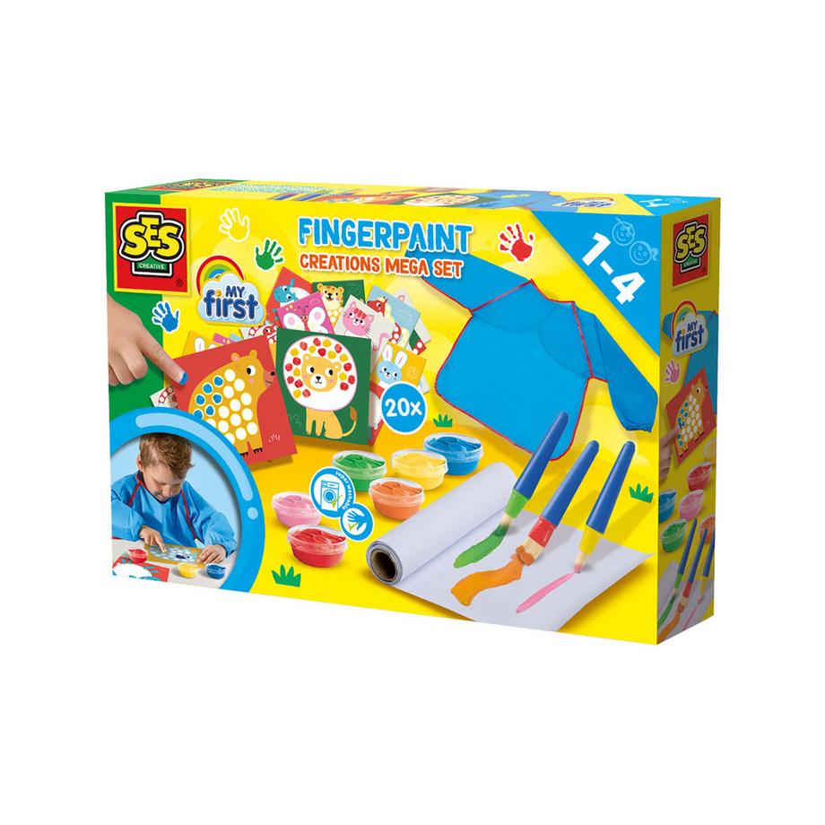 SES la pittura a dita Mega set