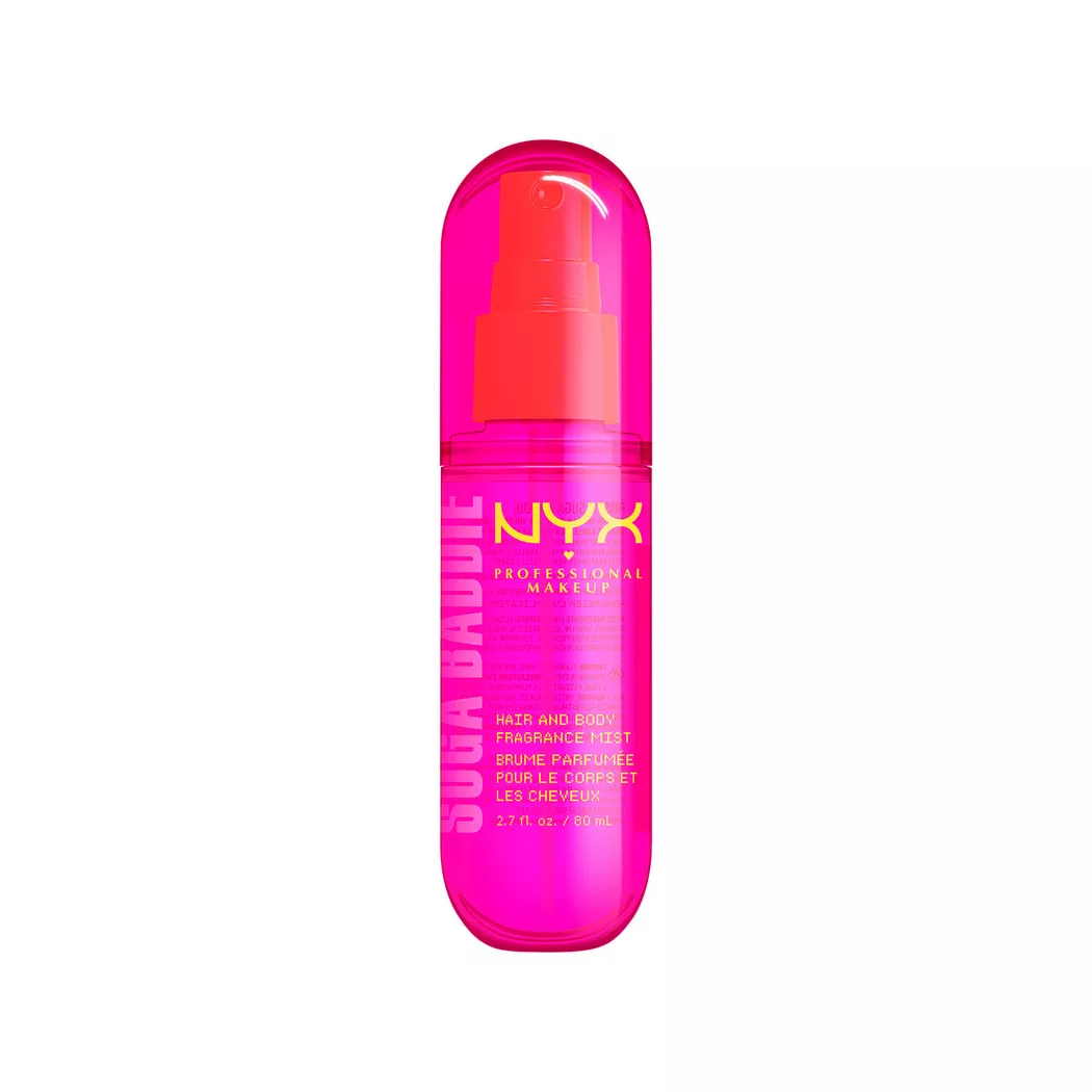 NYX Professional Makeup Fat Oil Body Suga Baddie Hair & Body Fragrance Mist Brume pour le corps 80 ml