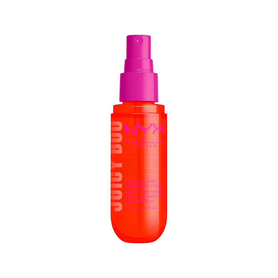 NYX-PROFESSIONAL-MAKEUP  Fat Oil Spray per capelli e corpo Juicy Boo, profumo di clementina e mango 