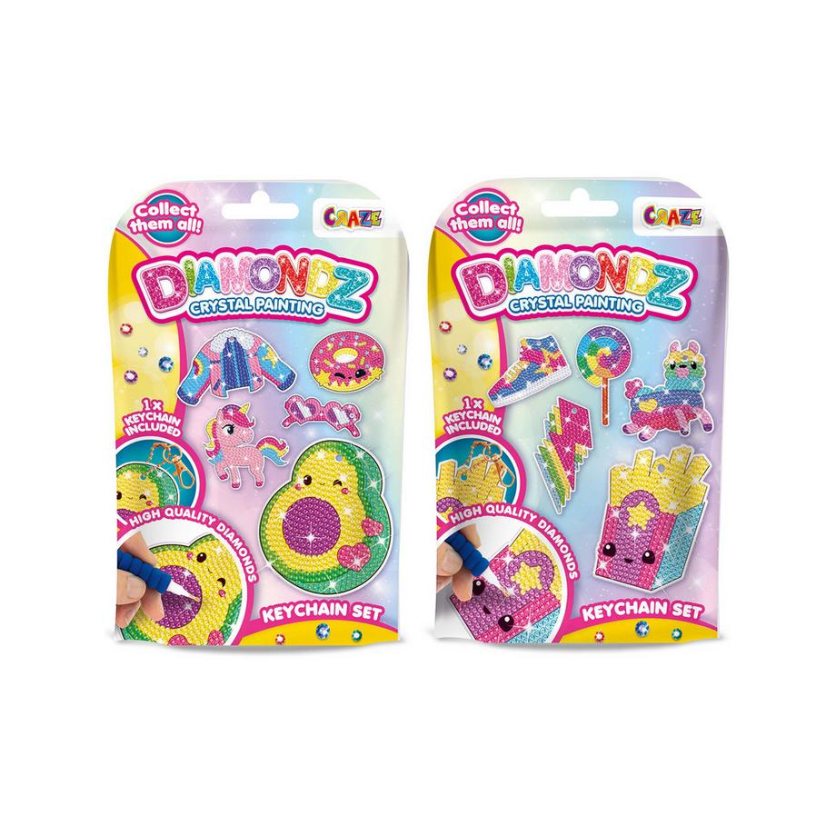 Craze DIAMONDZ Keychain Set