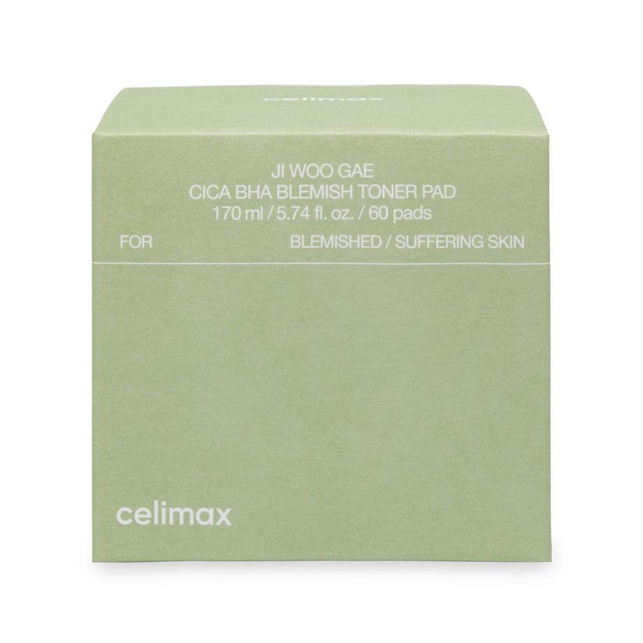 Jwoogae Cica BHA Blemish Toner Pad