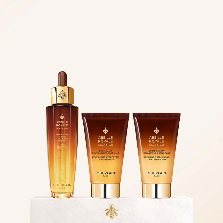 Guerlain  Il Rituale Di Giovnezza Abeille Royale Per Il Cuoio Capelluto E I Capelli 