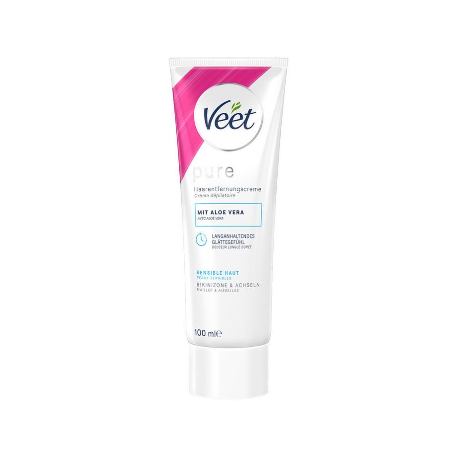 Veet  Pure Enthaarungscreme Bikini & Achseln sensitive Haut DUO 