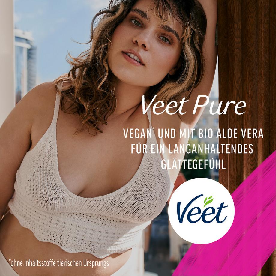 Veet  Pure Enthaarungscreme Bikini & Achseln sensitive Haut DUO 