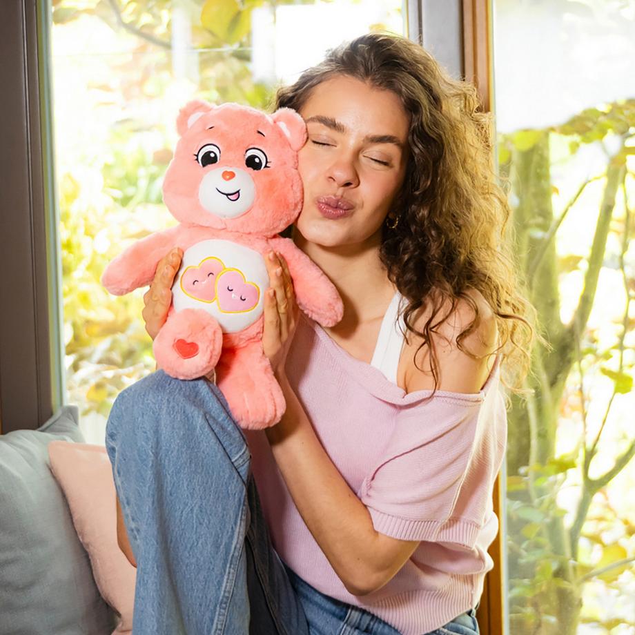 Simba  Care Bears Love-A-Lot Bear, 35 cm 