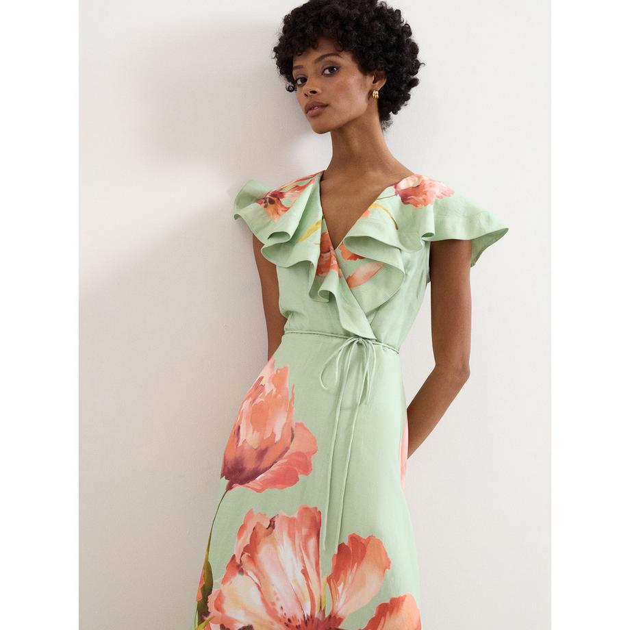 Phase Eight Matilda Abito da Cocktail a Maniche Corte  