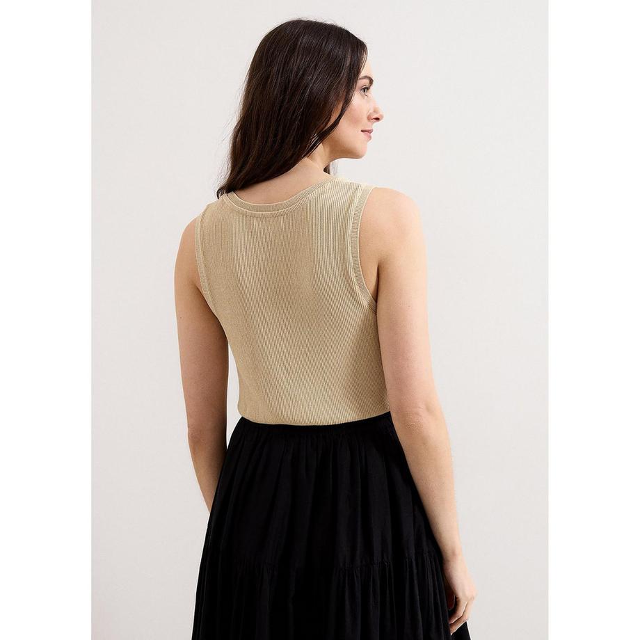 Phase Eight Mila Top scollo a V senza maniche  