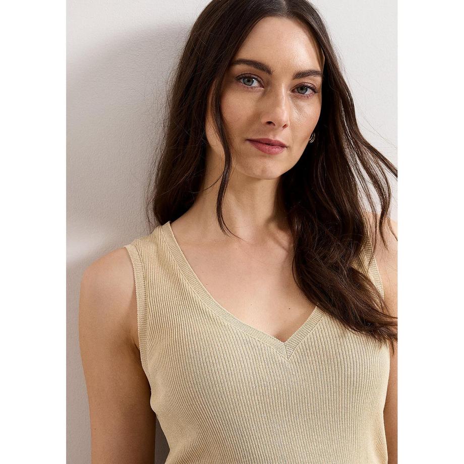 Phase Eight Mila Top scollo a V senza maniche  