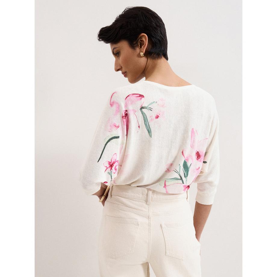 Phase Eight Lorelei Rundhals 3/4-Arm Top  