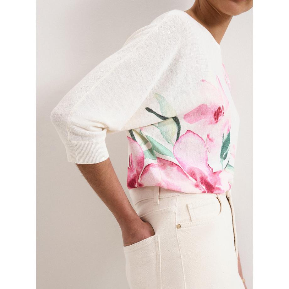 Phase Eight Lorelei Rundhals 3/4-Arm Top  