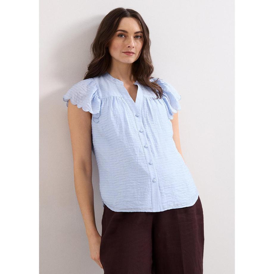 Chemisier, manches courtes