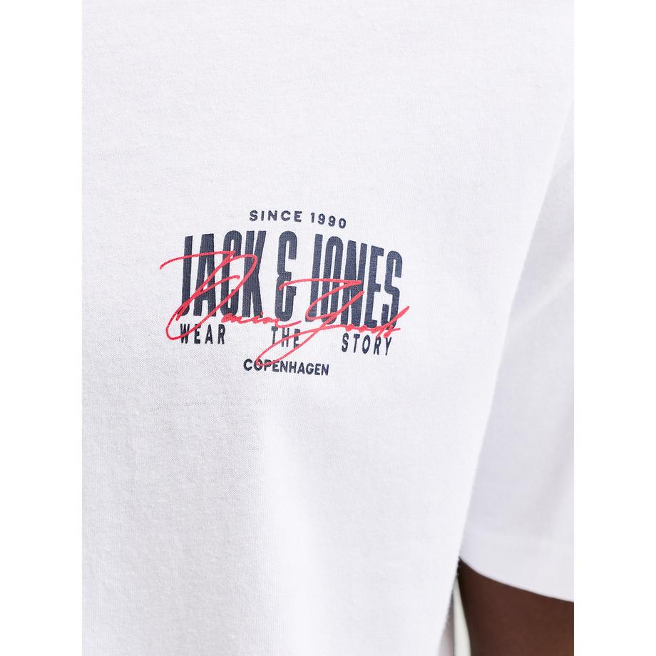 JACK & JONES Rundhals Kurzarm T-Shirt  