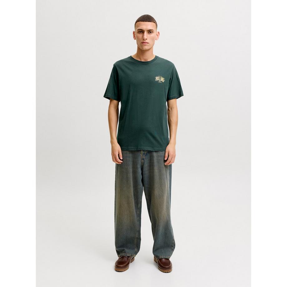 JACK & JONES T-shirt girocollo maniche corte  