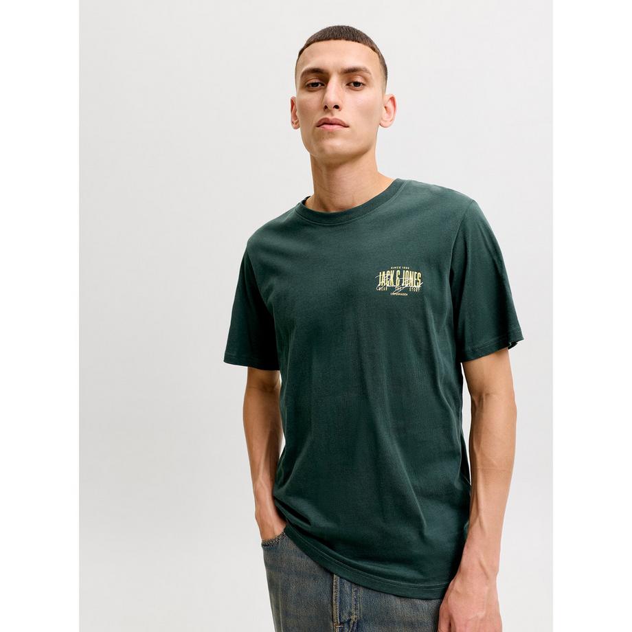 JACK & JONES T-shirt girocollo maniche corte  