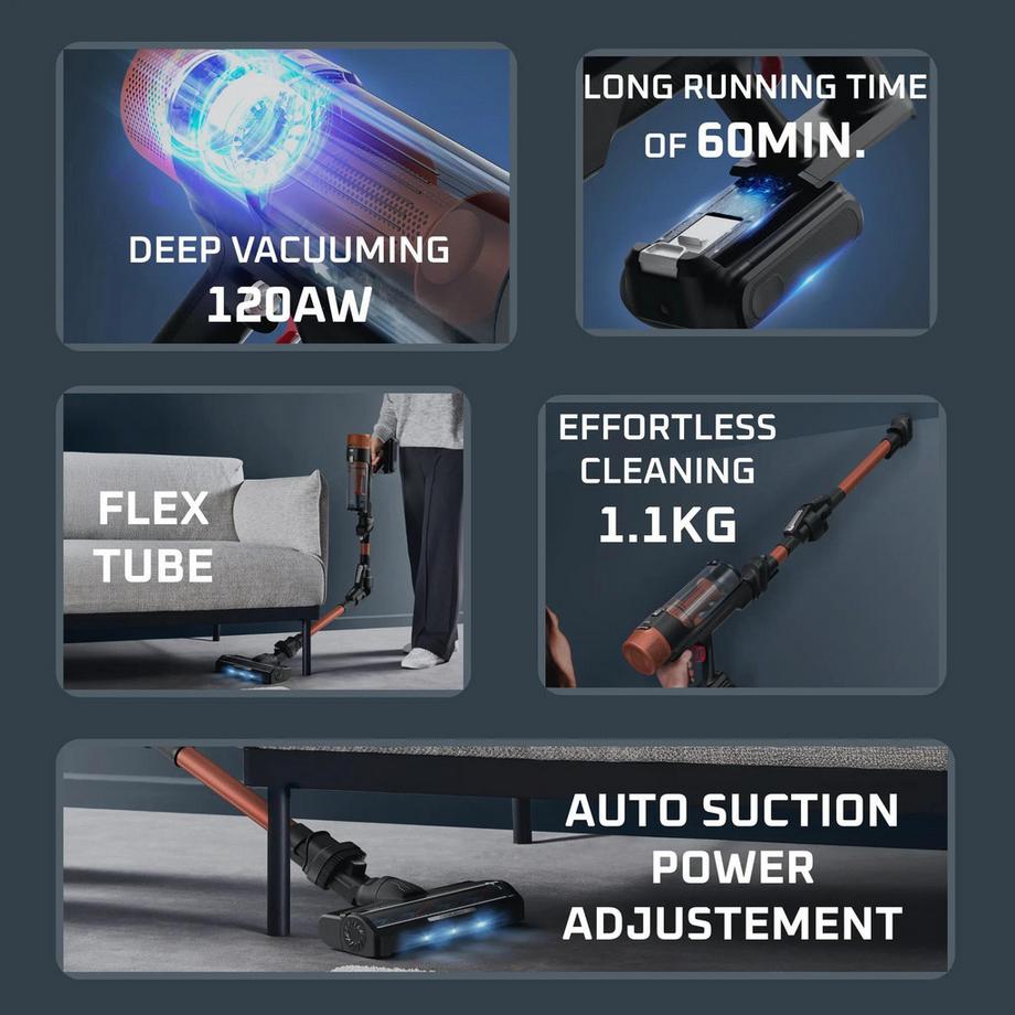 Rowenta Aspirateur balai X-Force 10.80 