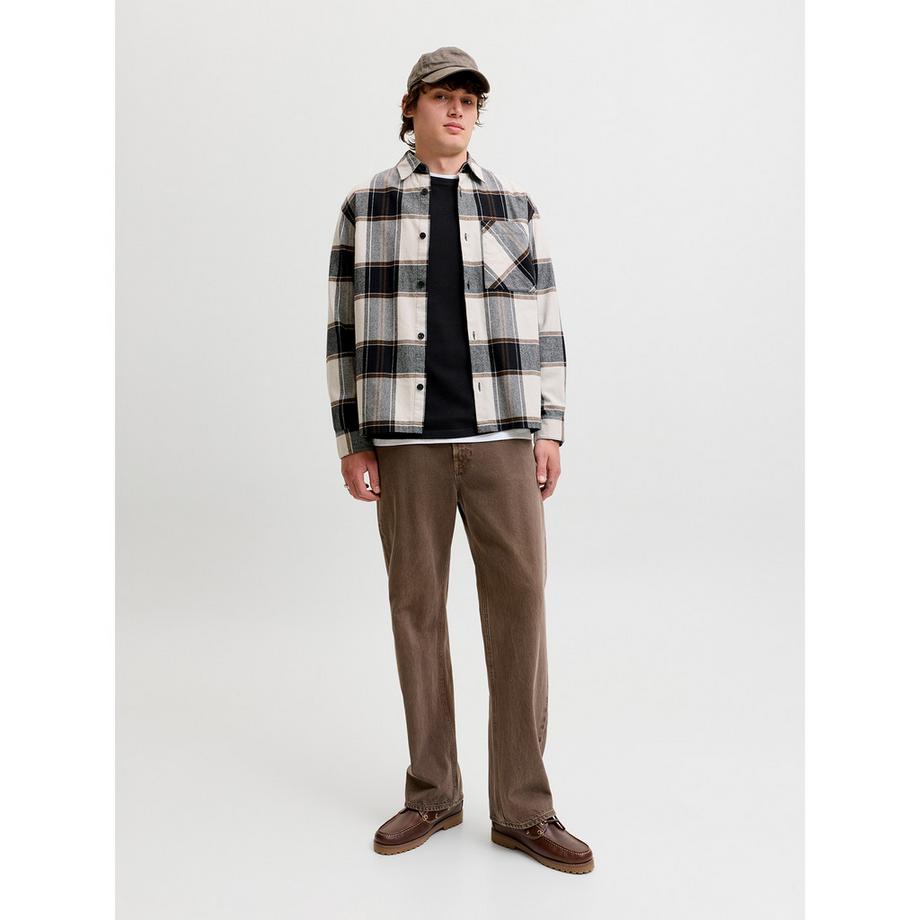 JACK & JONES Pull à maille waffle  