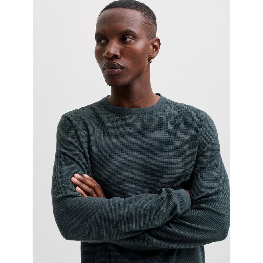JACK & JONES Waffelstrick Pullover  