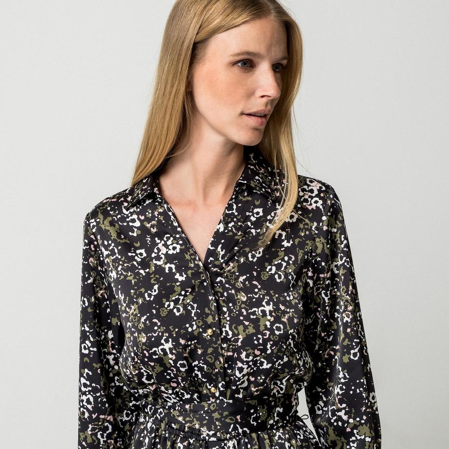 Manor Woman Robe chemise à motif floral  