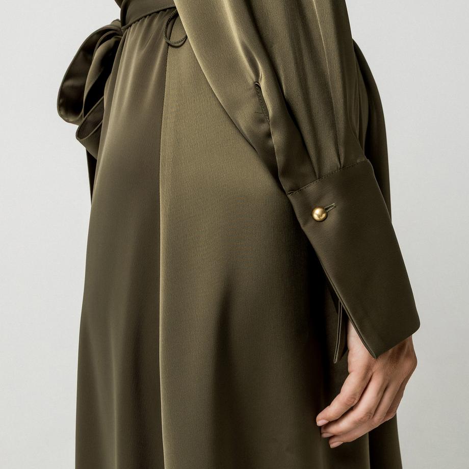 Manor Woman Robe chemise avec ceinture  