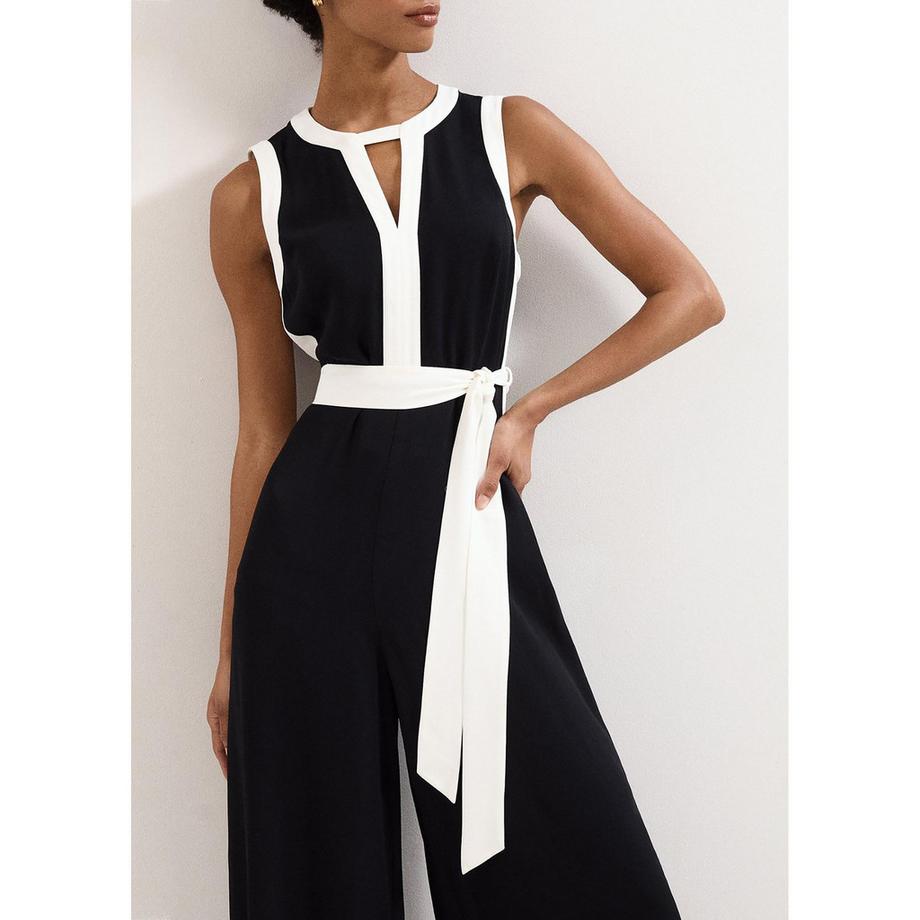 Phase Eight Elowen Combinaison sans manches à jambes larges avec ceinture  