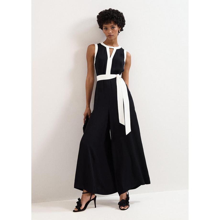 Phase Eight Elowen Combinaison sans manches à jambes larges avec ceinture  