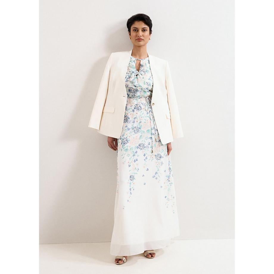 Phase Eight Rachel Robe Maxi à Imprimé Floral et Volants  