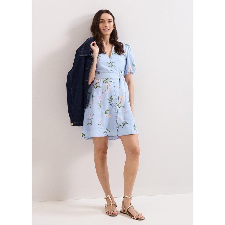 Phase Eight Velma Robe Courte à Motif Floral  