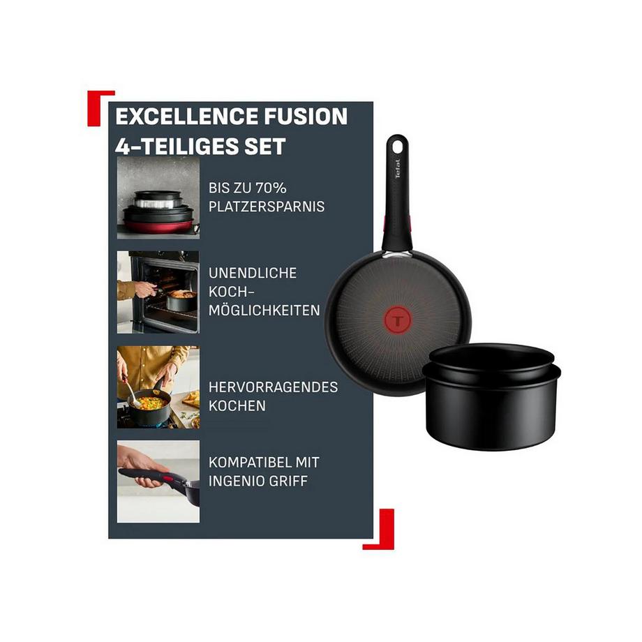 Tefal Kochgeschirr-Set Ingenio Excellence Fusion 