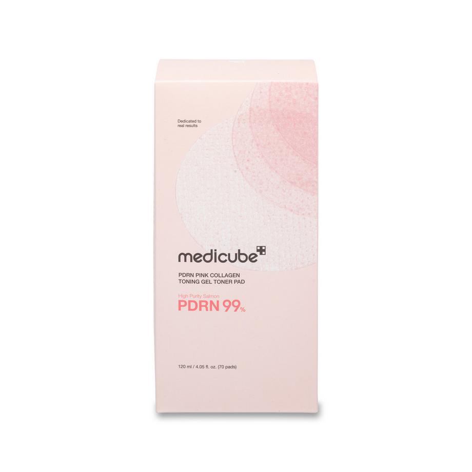 PDRN Pink Collagen Toning Gel Toner Pad