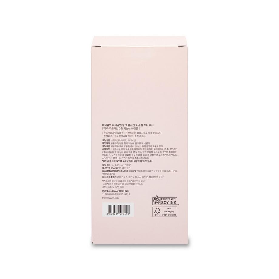 Medicube  PDRN Pink Collagen Toning Gel Toner Pad 