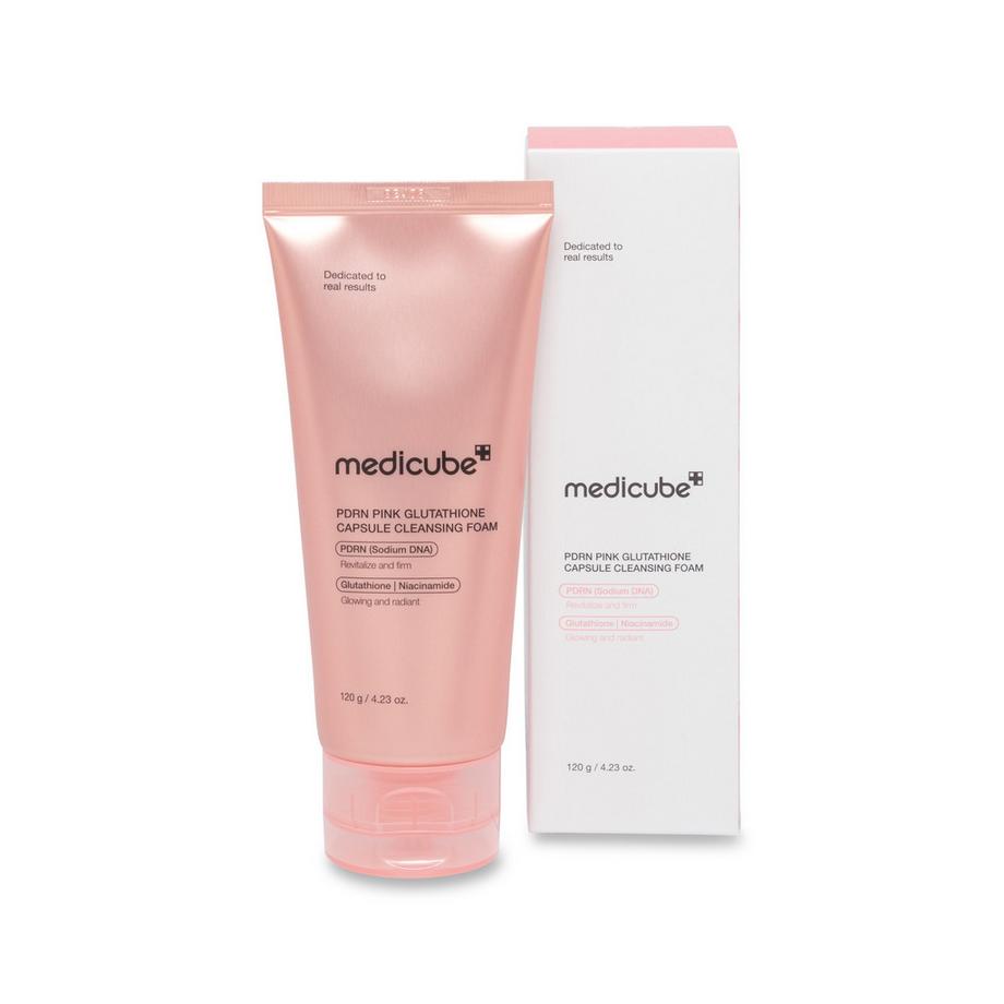 Medicube  PDRN Pink Glutathione Capsule Cleansing Foam 