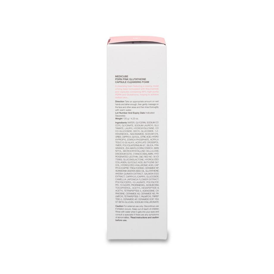Medicube  PDRN Pink Glutathione Capsule Cleansing Foam 