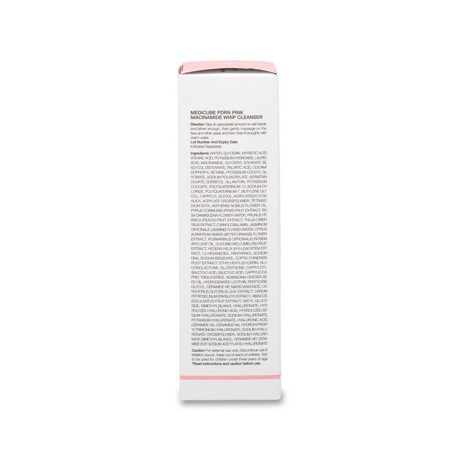 Medicube  PDRN Pink Niacinamide Whip Cleanser  