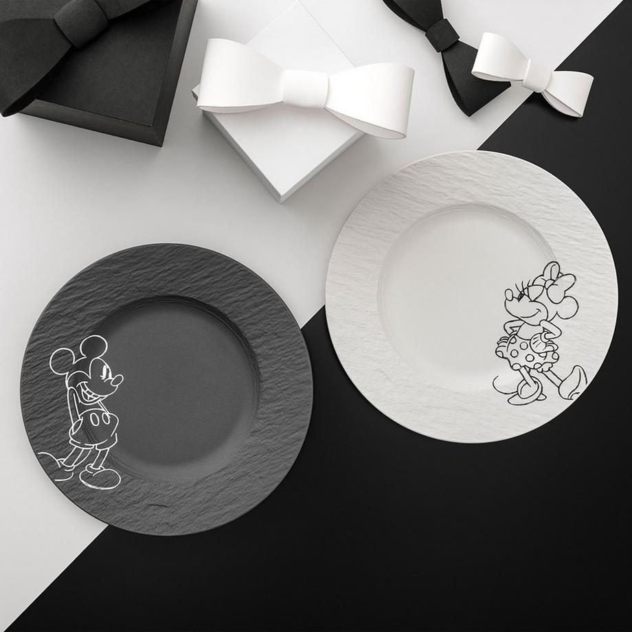 Villeroy & Boch Frühstücks-/Desserteller Manufacture Rock - Mickey Mouse 
