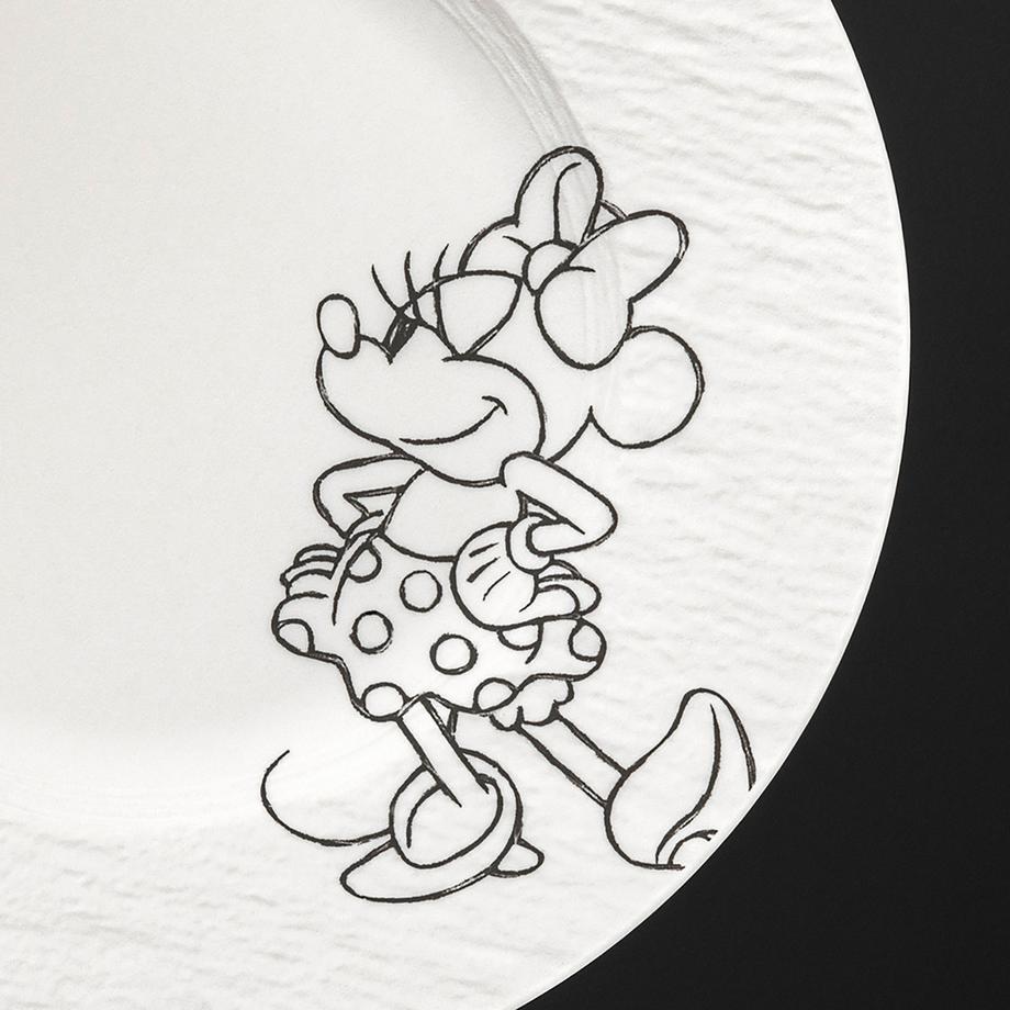 Villeroy & Boch Frühstücks-/Desserteller Manufacture Rock - Mickey Mouse 