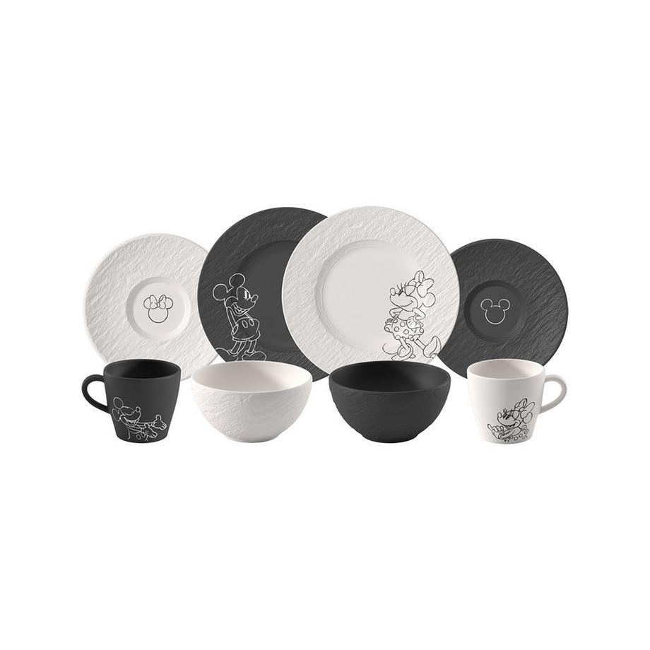 Villeroy&Boch Ensemble de vaiselle Manufacture Rock - Mickey Mouse 