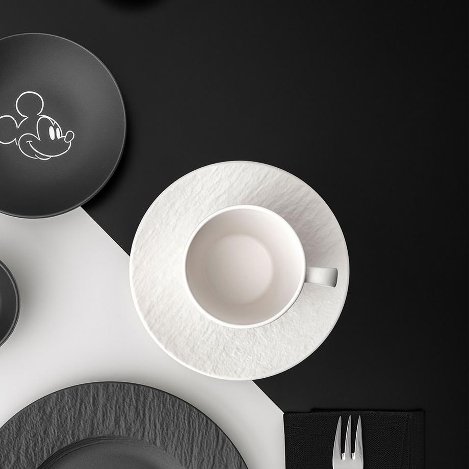 Villeroy&Boch Kaffee- und Teeobertasse Manufacture Rock blanc - Mickey Mouse 