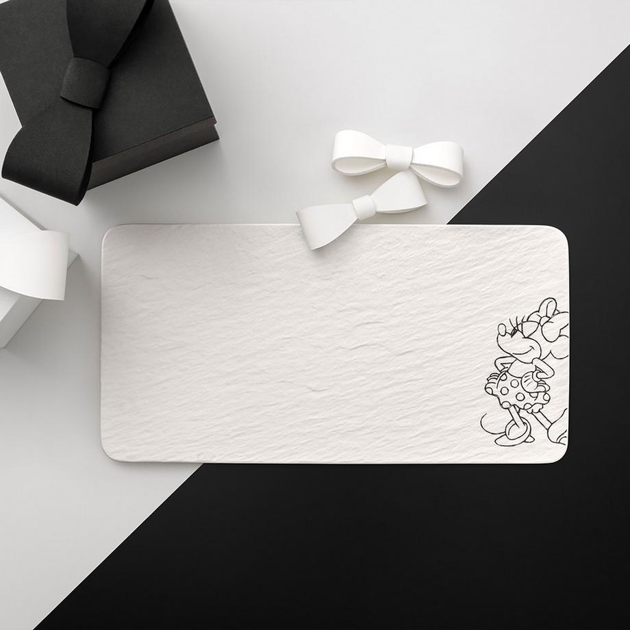 Villeroy&Boch Platte Manufacture Rock blanc - Mickey Mouse 