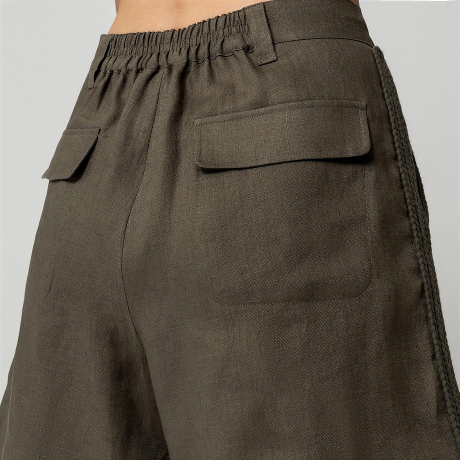 Max & Co MCOOMELIA Short plissé avec détail tressé  