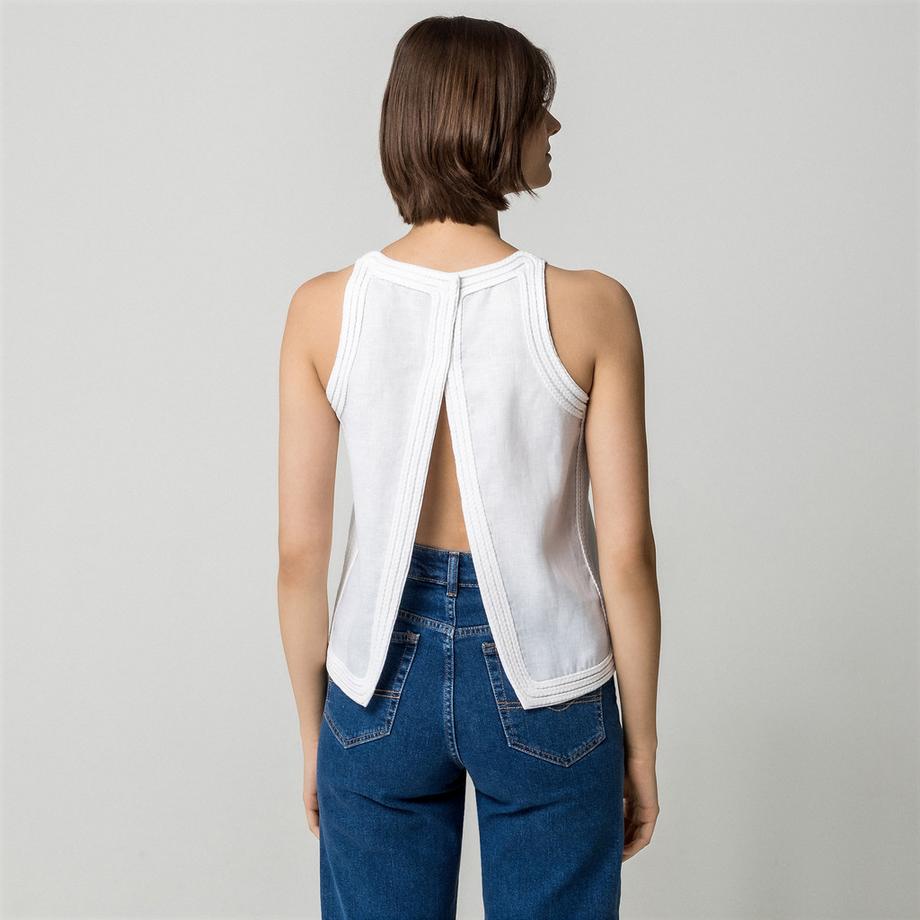 Max & Co MCOBAITA Top sans Manches Col Rond  