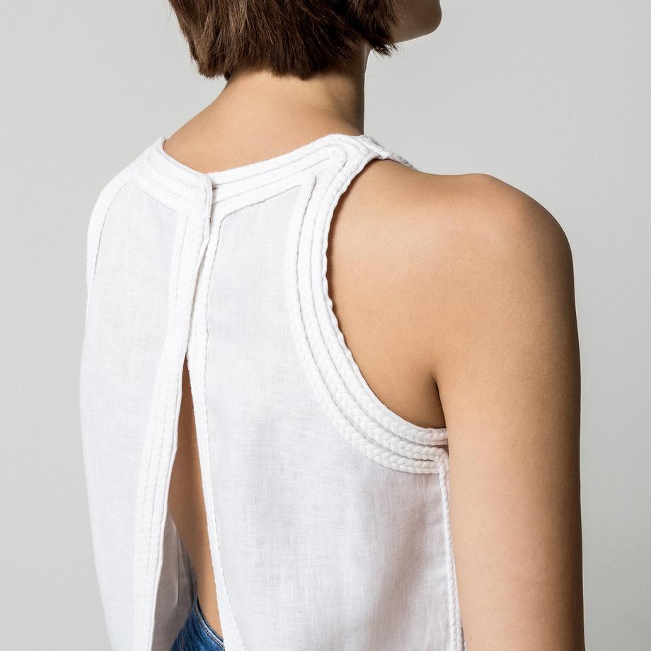 Max & Co MCOBAITA Top sans Manches Col Rond  