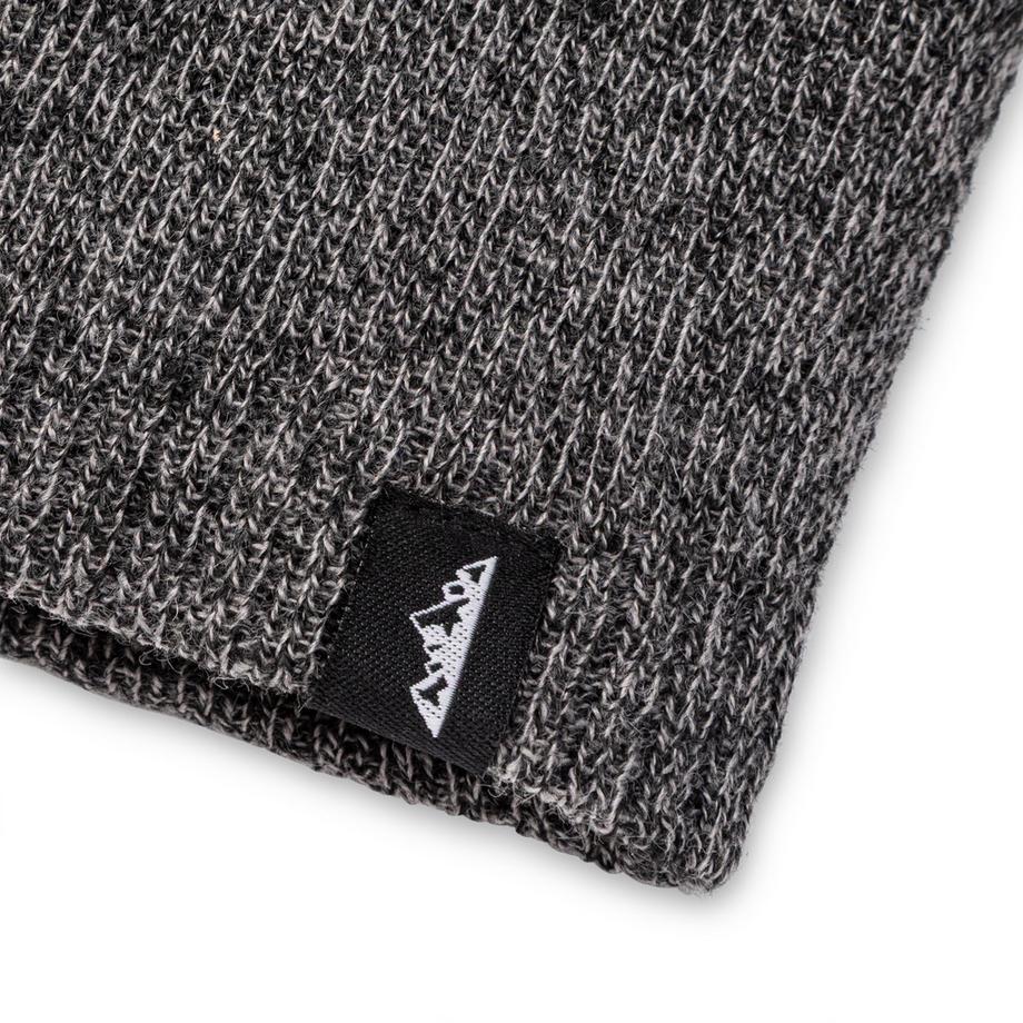 Manor Man Beanie mit Rippstrickbündchen und Fleece-Futter  