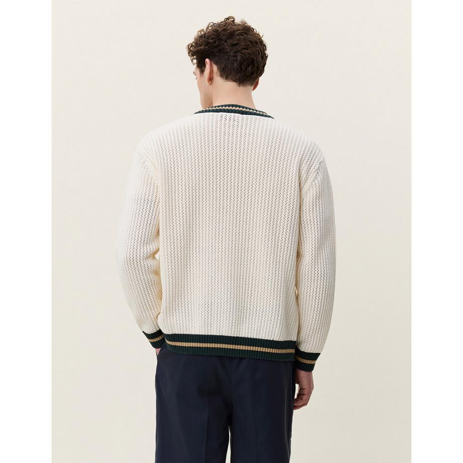 LES DEUX Cardigan Col V  