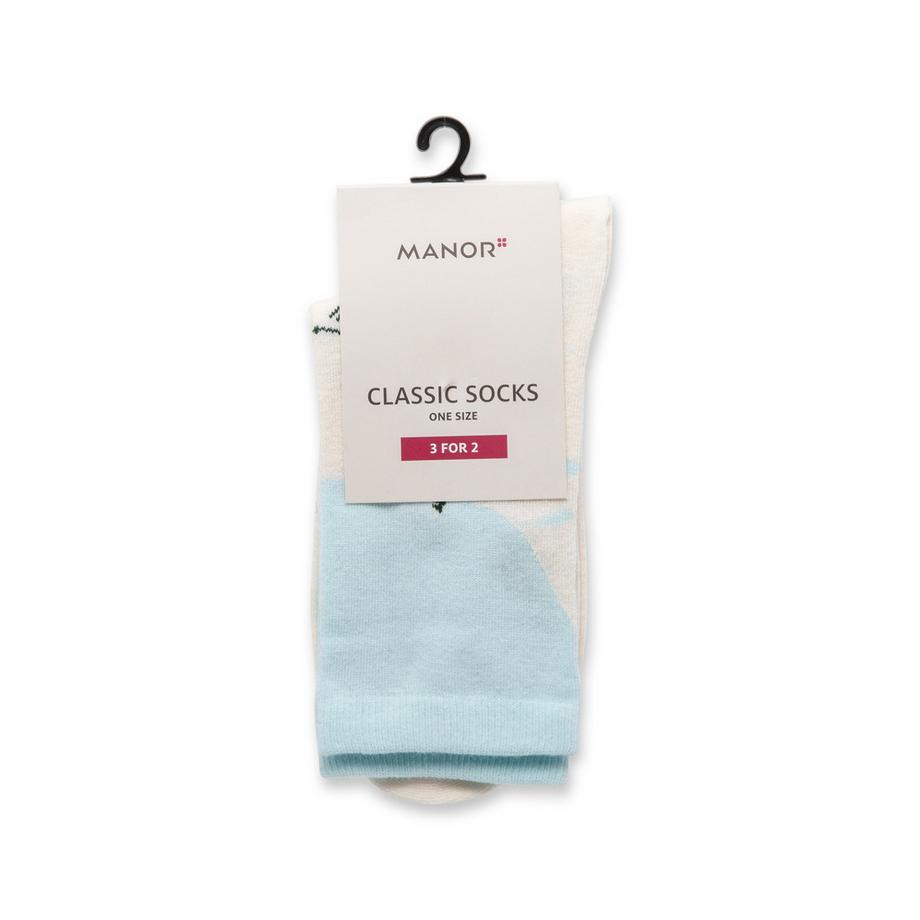 Manor Woman Xmas Classic Single Chaussettes hauteur mollet  