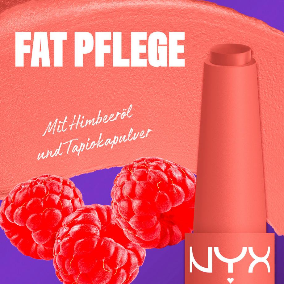 NYX-PROFESSIONAL-MAKEUP  Fat Matte Smooth Lippenstift 