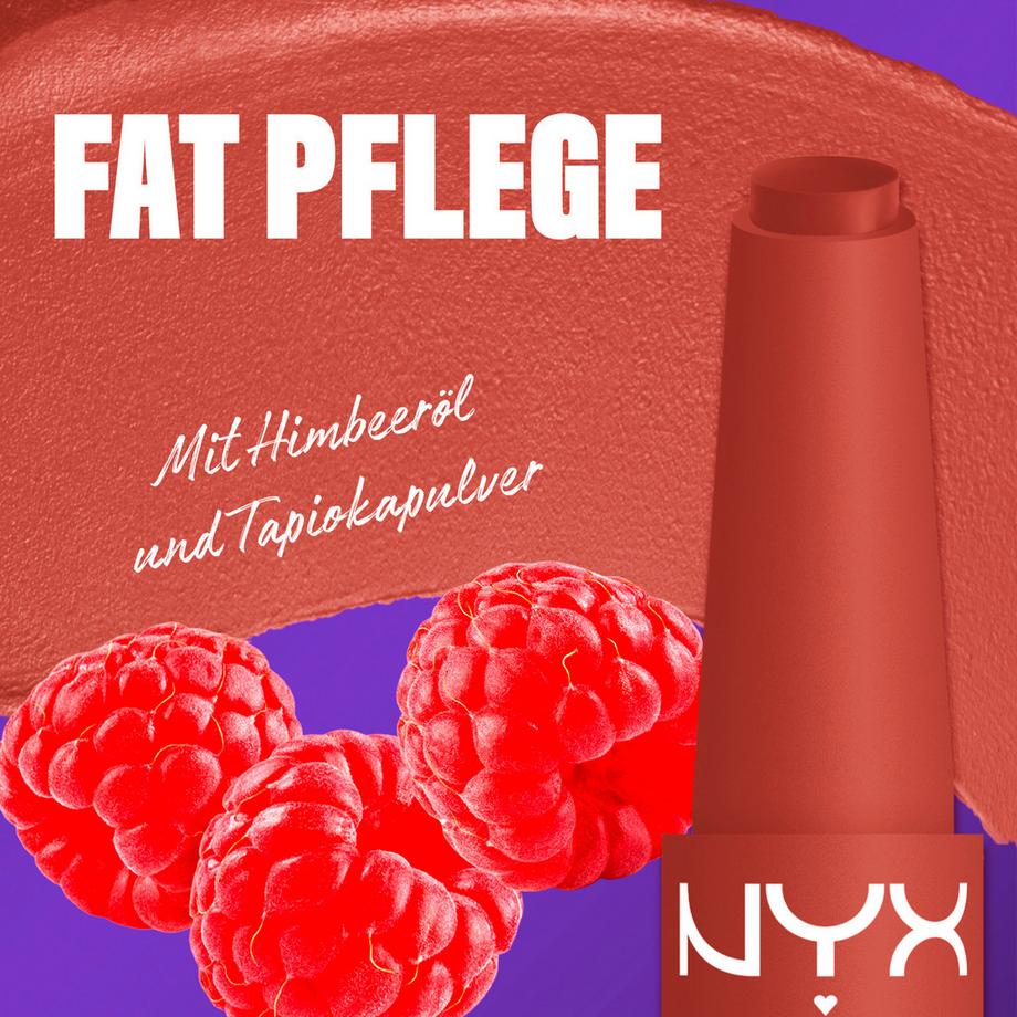 NYX-PROFESSIONAL-MAKEUP  Fat Matte Smooth Lippenstift 
