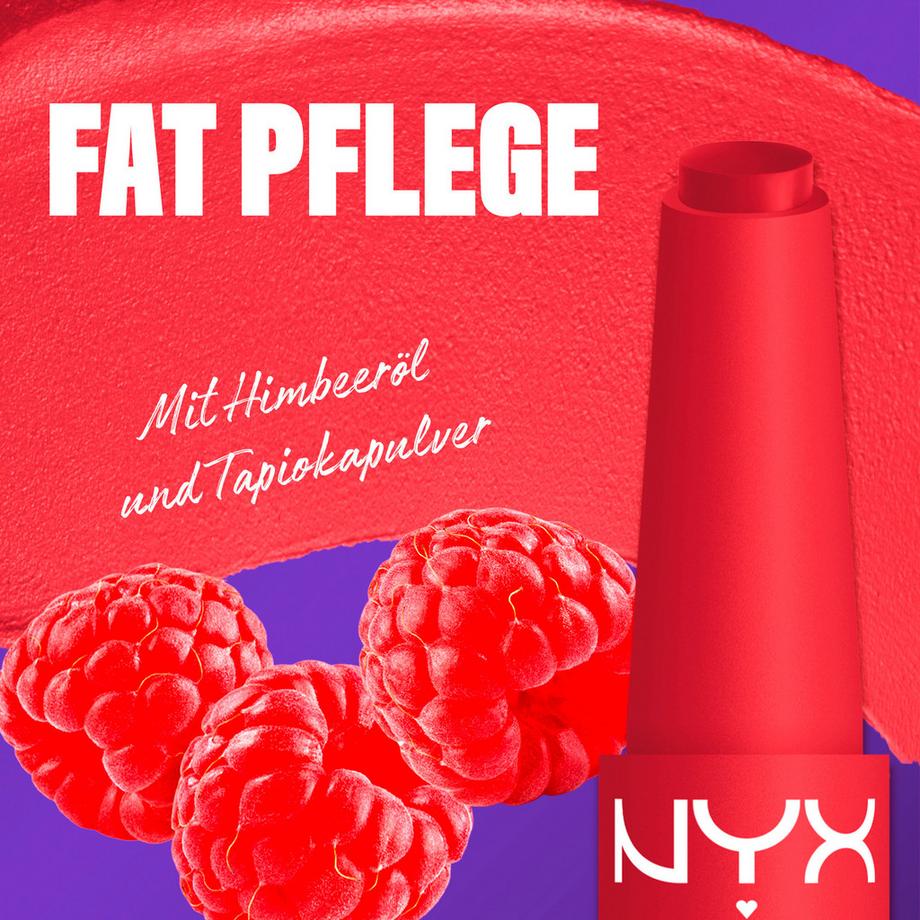 NYX-PROFESSIONAL-MAKEUP  Fat Matte Smooth Lippenstift 