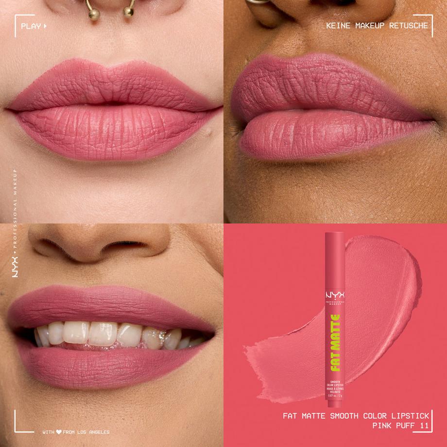 NYX-PROFESSIONAL-MAKEUP  Rouge à lèvres Fat Matte Smooth 